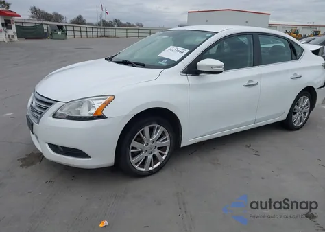 2014 Nissan Sentra Sl z USA, uszkodzony, nr VIN 3N1AB7APXEY339187